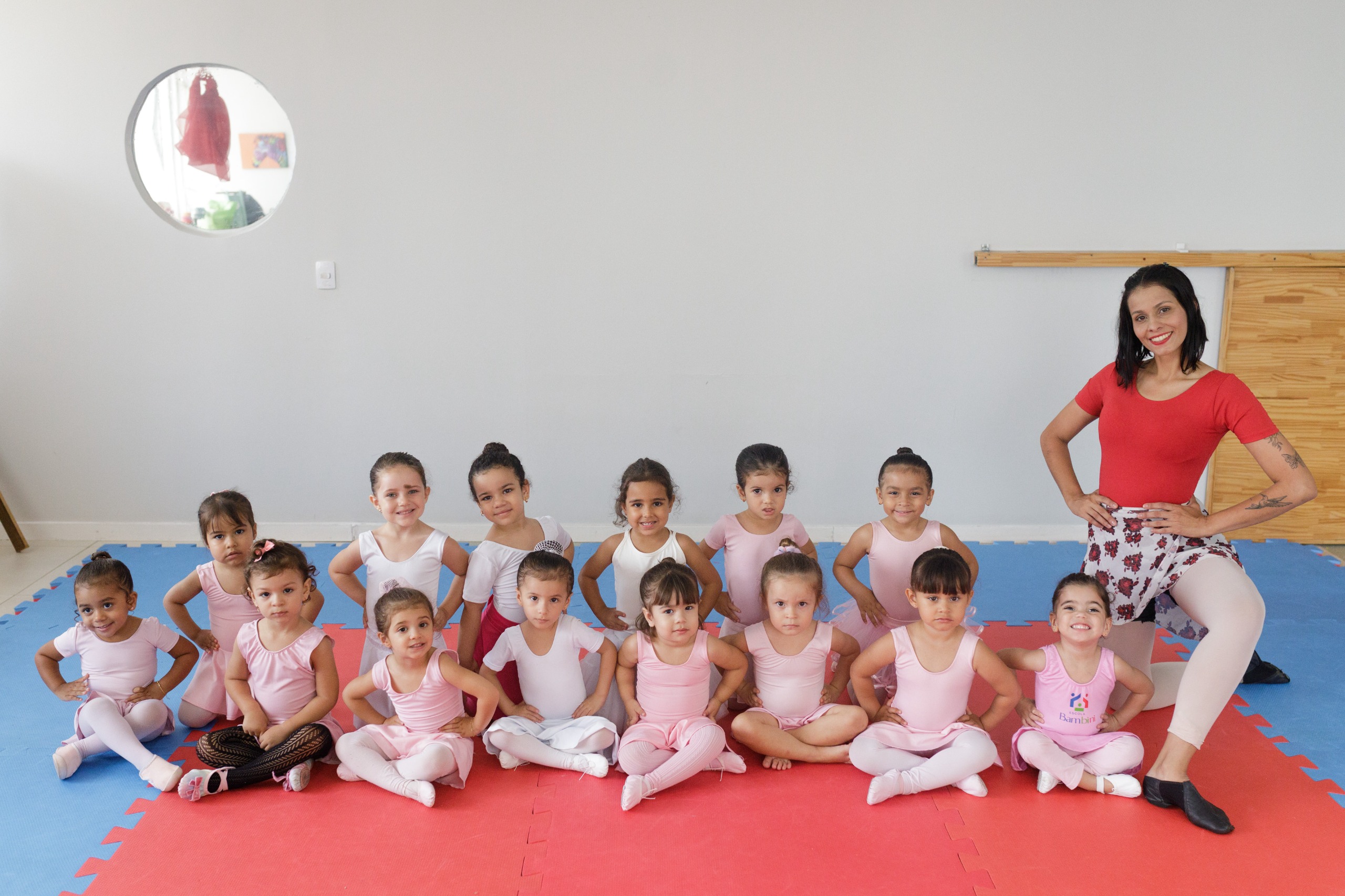 Ambiente acolhedor da Escola Bambini